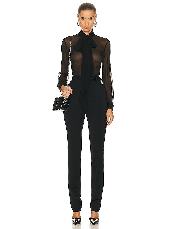 Saint Laurent トップス - Noir | FWRD