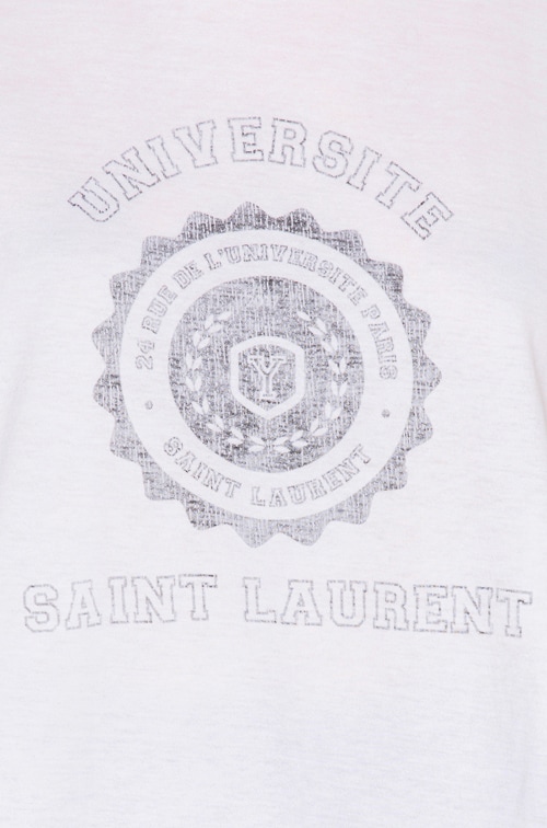 Saint laurent 2024 university tee