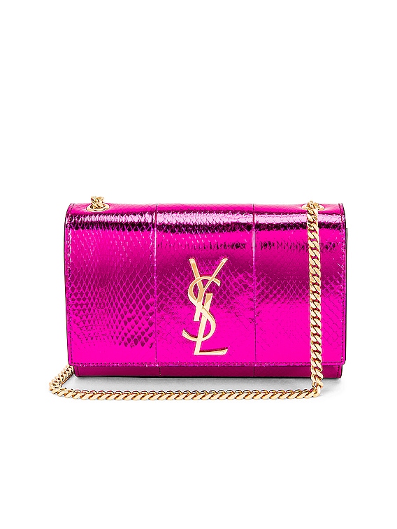 Saint Laurent Pink Leather Small Kate Shoulder Bag Saint Laurent