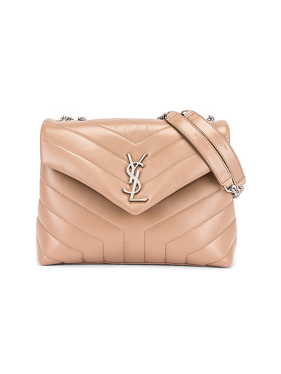 gold ysl bag