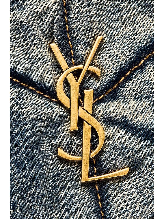 YSL TOY LOULOU PUFFER DENIM Review