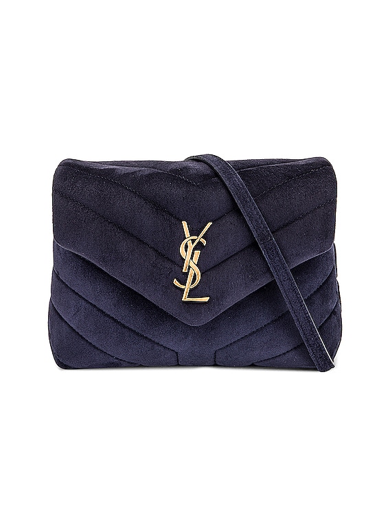 Saint Laurent Loulou Toy Suede Shoulder Bag