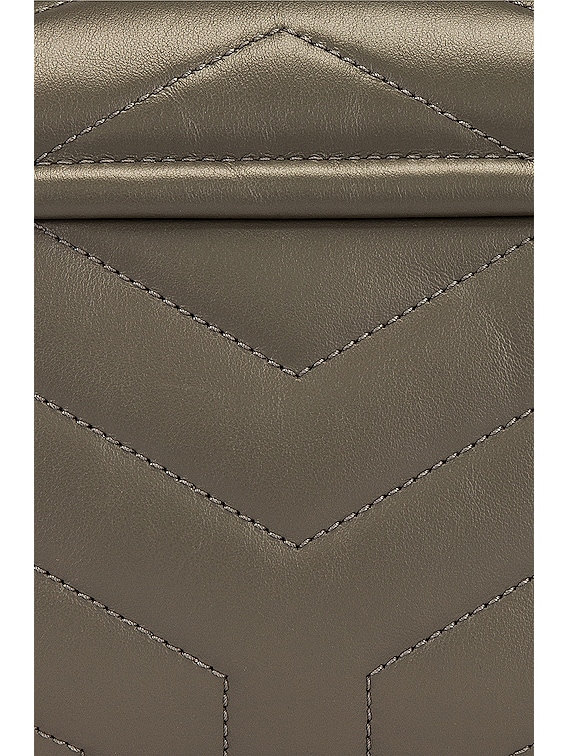 ysl toy loulou grey khaki