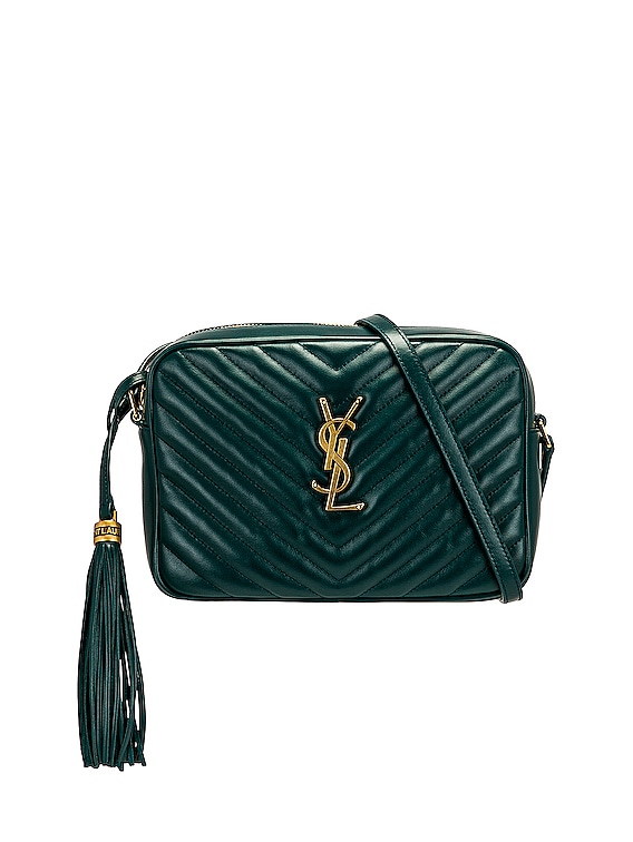 Saint Laurent Medium Kate Chain Bag in Sea Turquoise