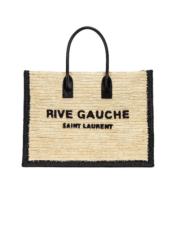 Saint Laurent Rive Gauche Tote Bag en Beige