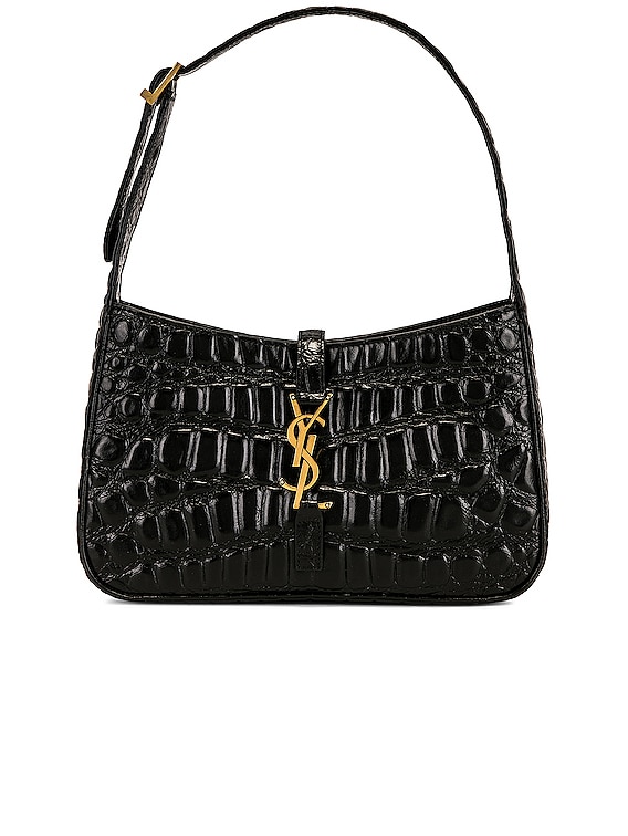 ysl croc hobo bag