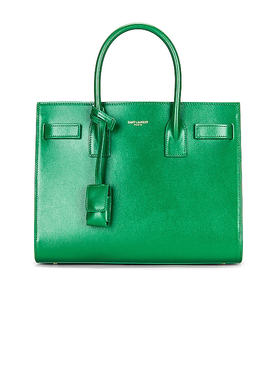 Saint Laurent Baby Sac De Jour Bag in Emerald Green