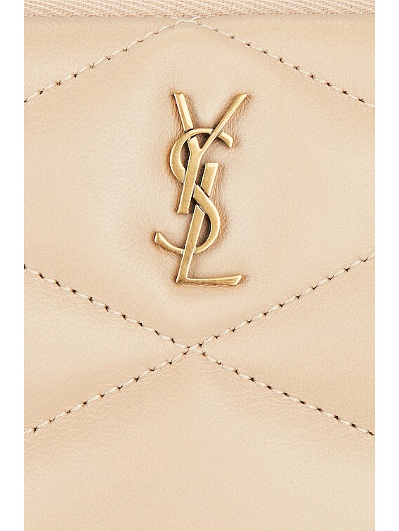 Saint Laurent Sade Pouch in Avorio | FWRD