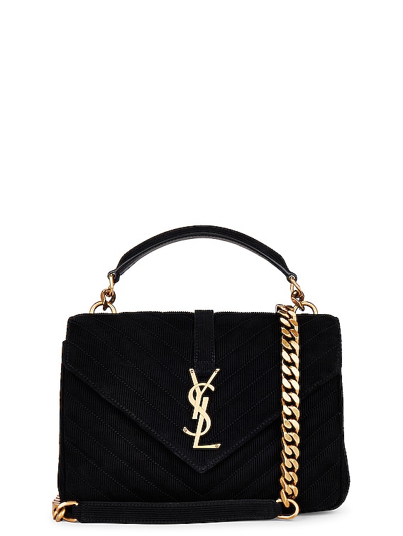 Saint Laurent College Medium Shoulder Bag Nero