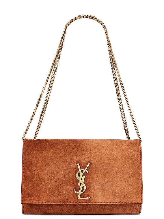 Ysl camel suede outlet bag