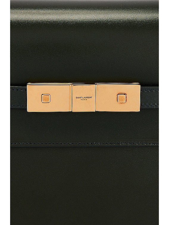 Saint Laurent Manhattan Shoulder Bag in New Vert Fonce | FWRD