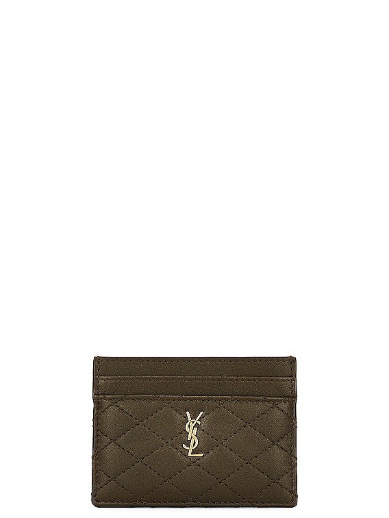 Saint laurent clearance monogram card case