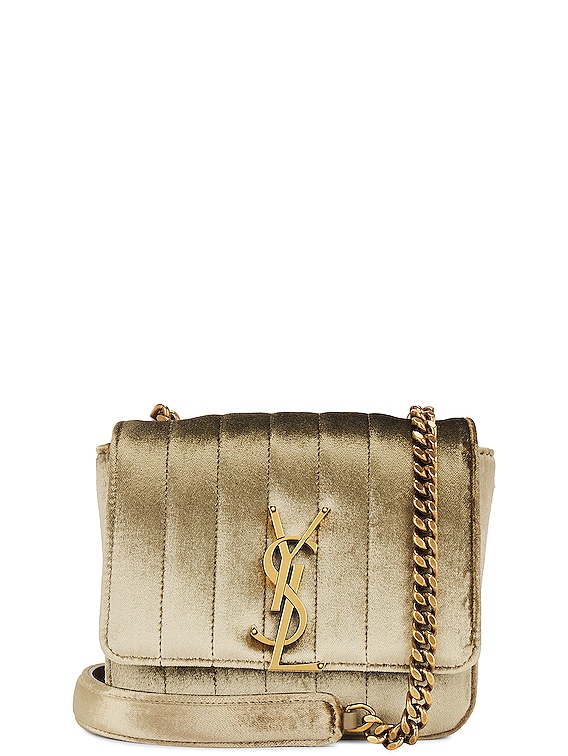 Saint Laurent Kate Small Chain Bag In Vintage Leather