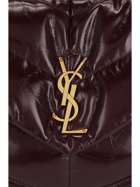 Ysl red puffer online bag