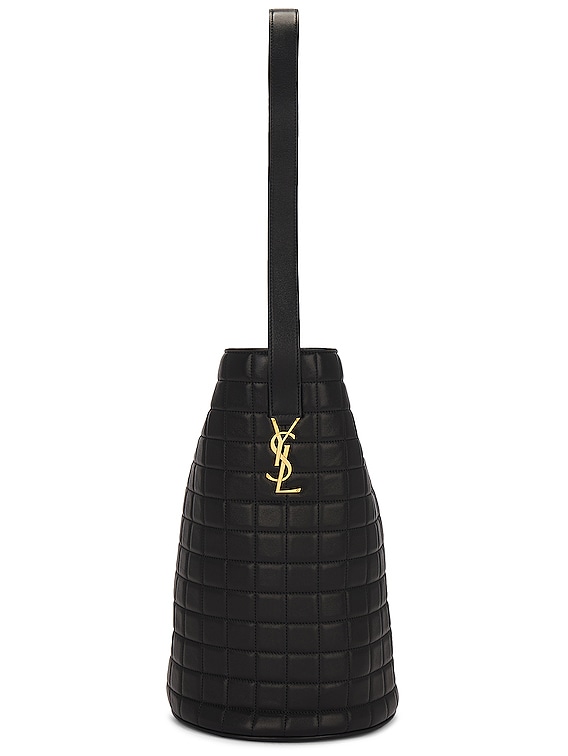 VIP【関税送料無料】希少 SAINT LAURENT BUCKET BAGS Saint Laurent Joe Mini YSL Bucket Bag with Adjustable Strap