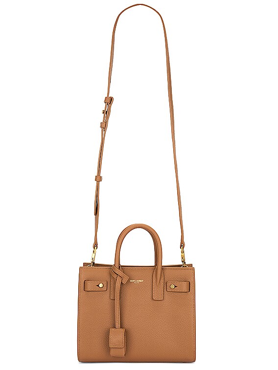 Saint Laurent NANO SAC DE JOUR バッグ - Cinnamon | FWRD