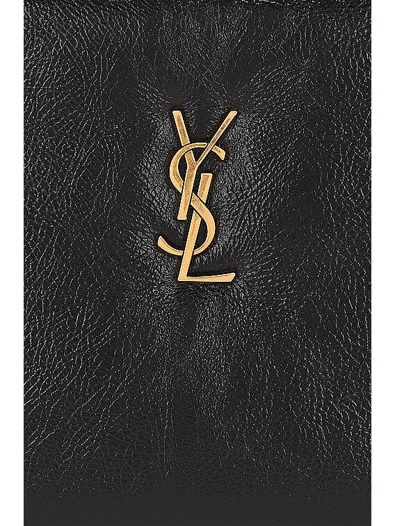 Saint Laurent SMALL CALYPSO POUCH ポーチ - Noir | FWRD