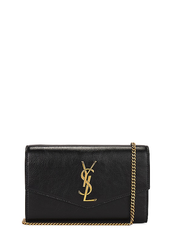 Saint Laurent アップタウン チェーンウォレット Saint Laurent UPTOWN WALLET チェーンウォレット - Noir | FWRD