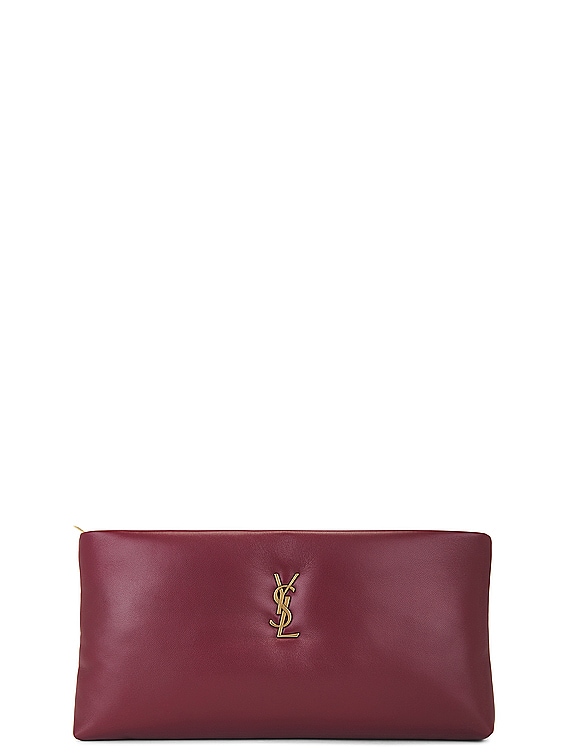 【Saint Laurent】CALIPSO LONG POUCH◆7740622IU0W Saint Laurent Women's Calipso Long Pouch In Nero | ModeSens