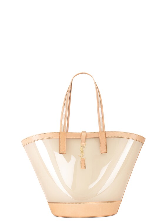 Saint Laurent Medium Panier Tote Bag in Brown & Vintage