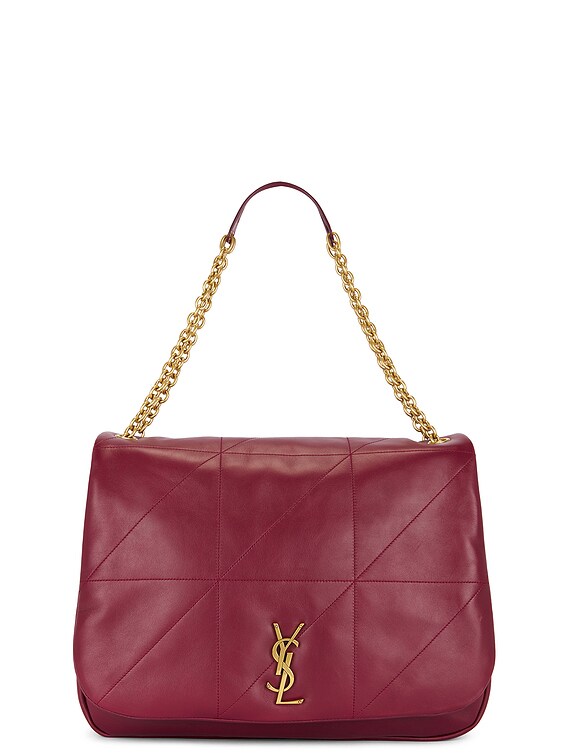Saint Laurent JAMIE 4.3 CHAIN バッグ - Dark Bordeaux | FWRD