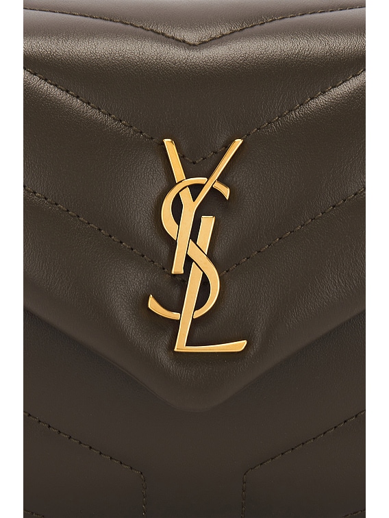 Saint Laurent Toy Strap Loulou Bag in Light Musk | FWRD Saint Laurent Toy Strap Loulou Bag in Light Musk | FWRD