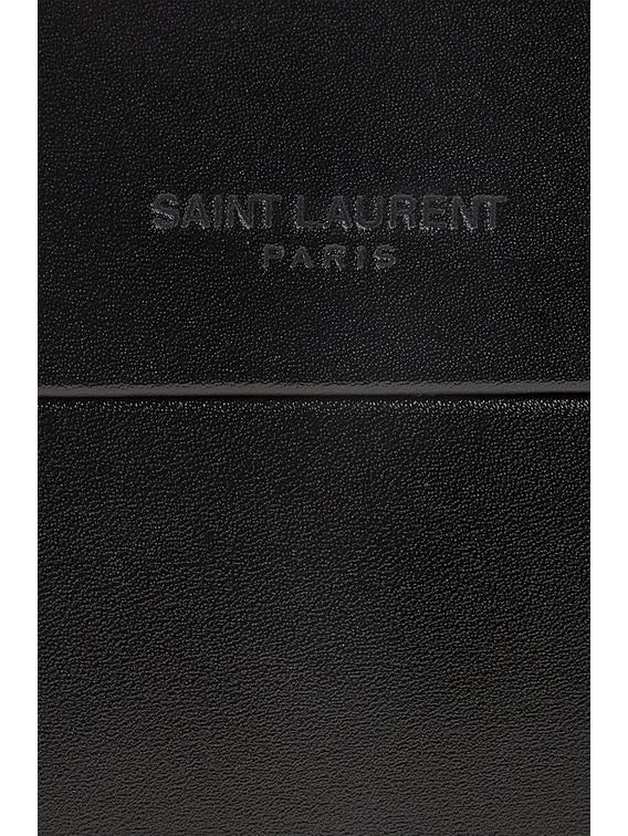 Saint Laurent Mini Box With Chain in Nero | FWRD
