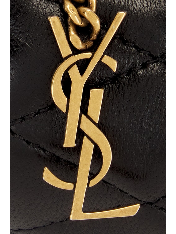 Saint Laurent Micro Sade Tube Bag in Nero | FWRD Saint Laurent Micro Sade Tube Bag in Nero | FWRD