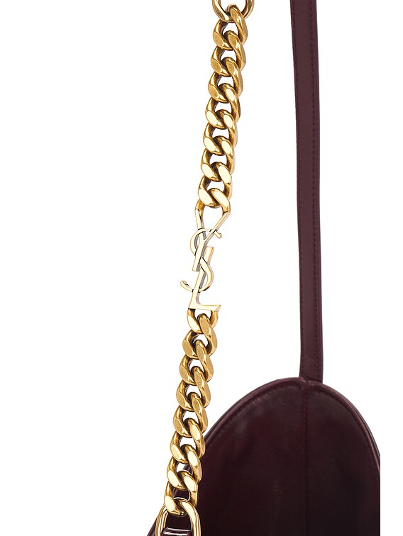 Saint Laurent Rendez-vous Shoulder Bag in Dark Red Wine | FWRD