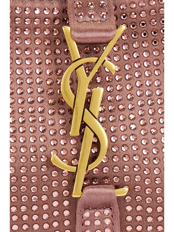 Saint Laurent Mini Le 5 a 7 Hobo Bag in Elderberry | FWRD