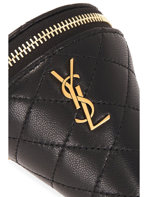SAINT LAURENT PARIS| (820581 BWR0W 6309) Saint Laurent Bag Charm in Nero | FWRD