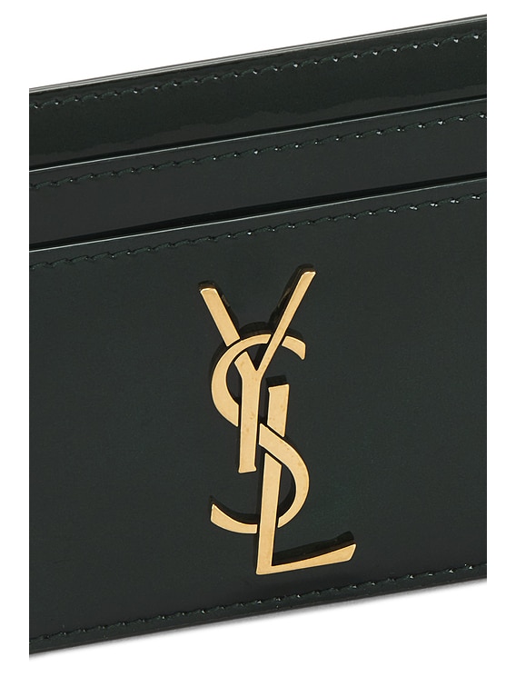 【SAINT LAURENT】シグネチャー ディテール カード ホルダー Saint Laurent カードホルダー - Nero | FWRD