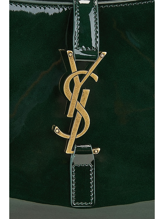 Saint Laurent Le 5 A 7 Hobo Bag in Fir Leaf | FWRD