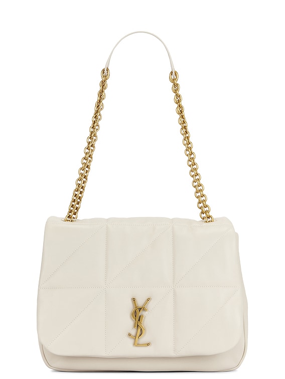 Saint Laurent Medium Jamie 4.3 Chain Bag in Crema Soft | FWRD