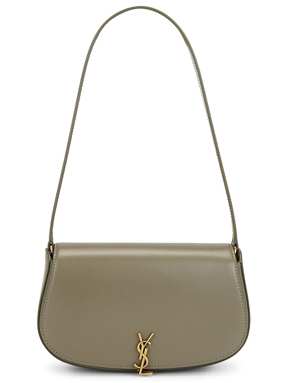 Saint Laurent Mini Shoulder Bag in Strong Moss | FWRD