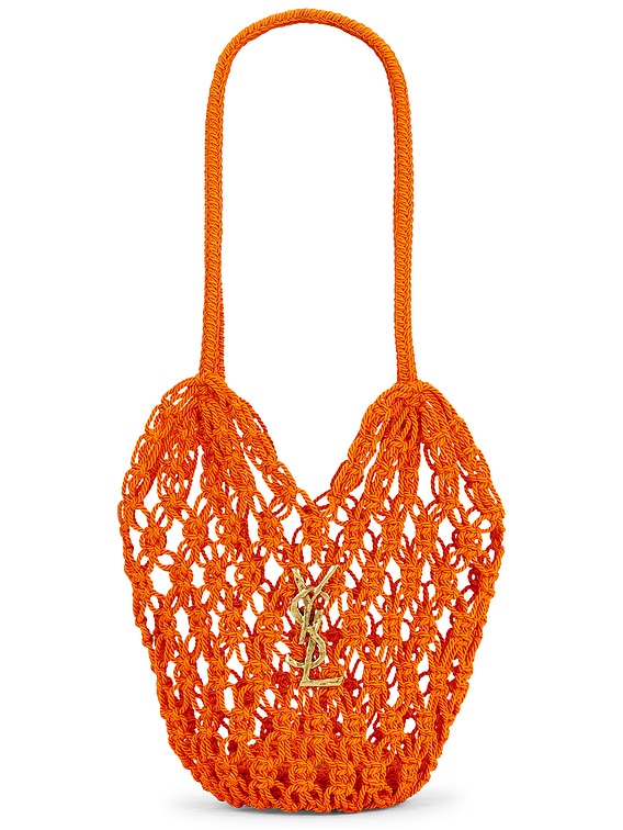 Saint Laurent SMALL SHOPPING バッグ - Blazing Orange | FWRD