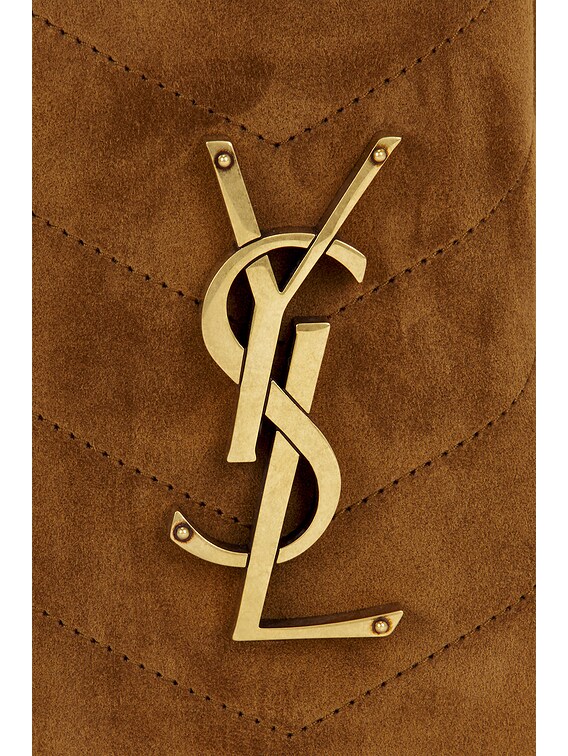 Saint Laurent Niki Supple Tote Bag in Orange Caramel Cognac | FWRD