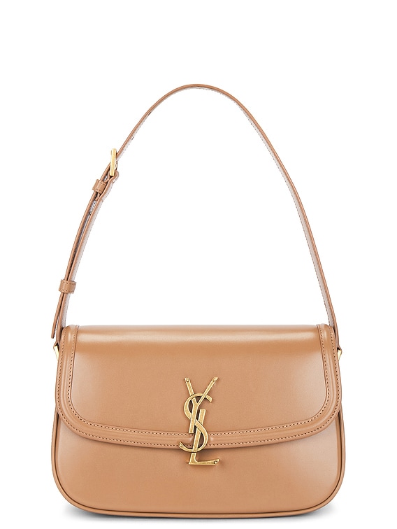 Saint Laurent Medium Solferino Bag in New Hazelnut | FWRD