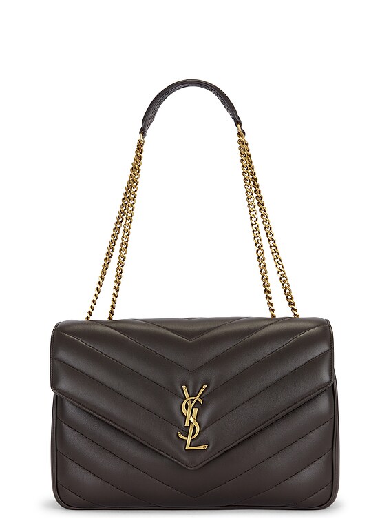 Saint Laurent Large Loulou Chain Bag in Urban Chic | FWRD