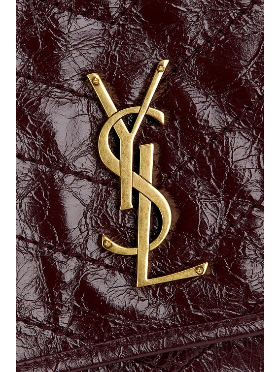 Saint Laurent Medium Niki Chain Bag in Rouge Cabernet | FWRD