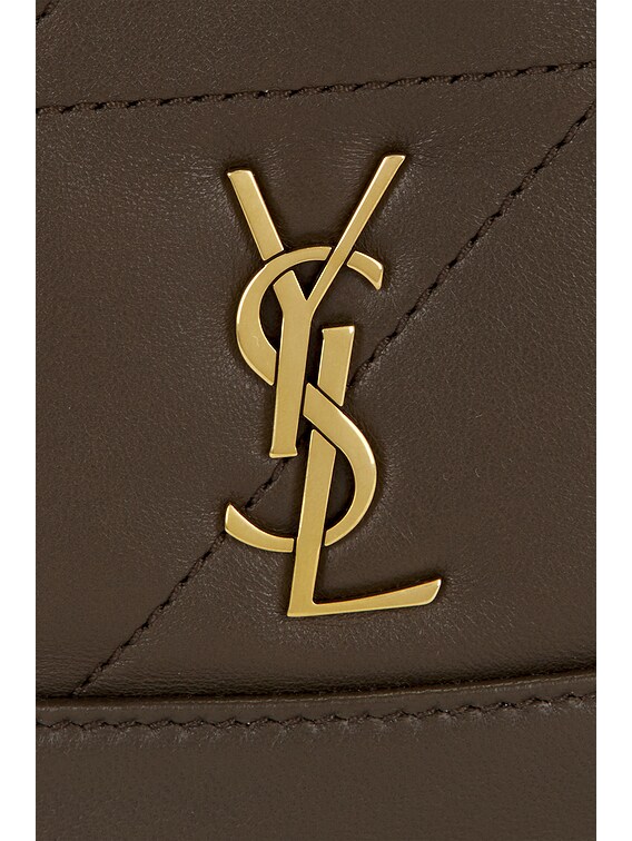 Saint Laurent Mini Jamie Shoulder Pouch Bag in Light Musk | FWRD