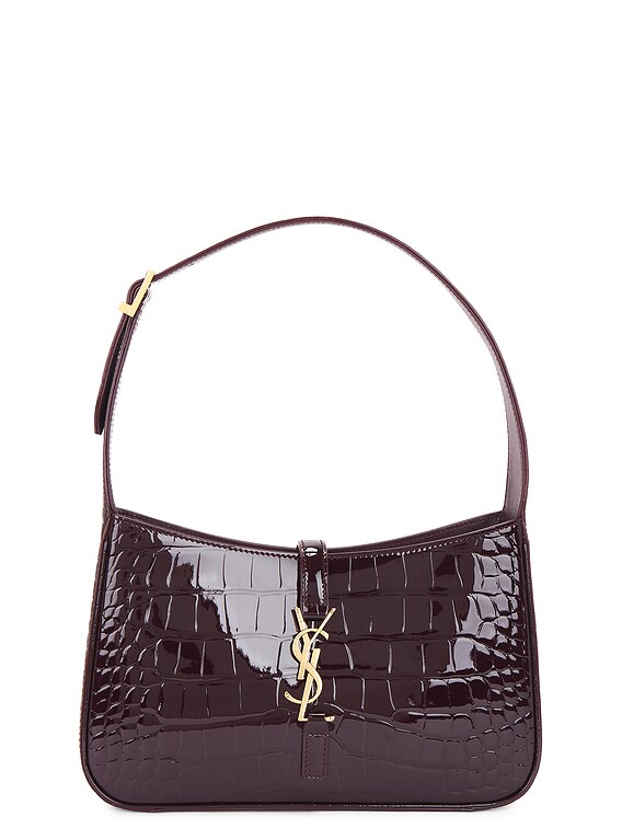 Saint Laurent Le 5 a 7 Shoulder Bag in Sugar Cherry | FWRD