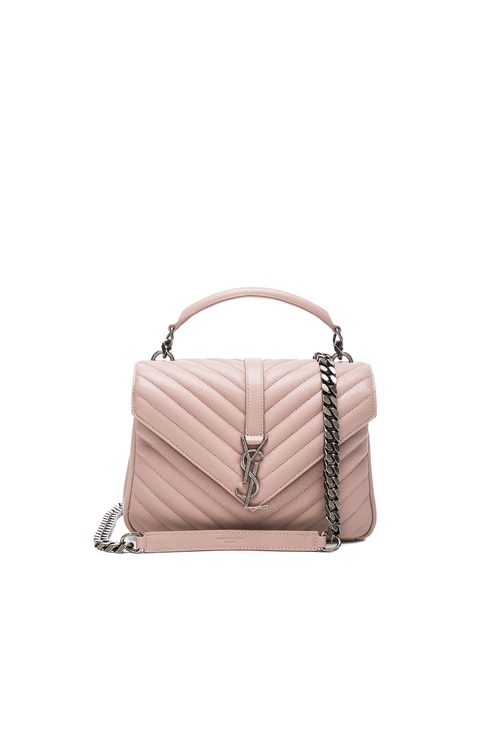 Ysl college sales bag pink