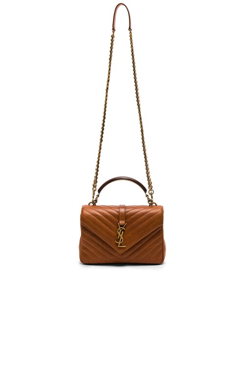 ysl cognac bag