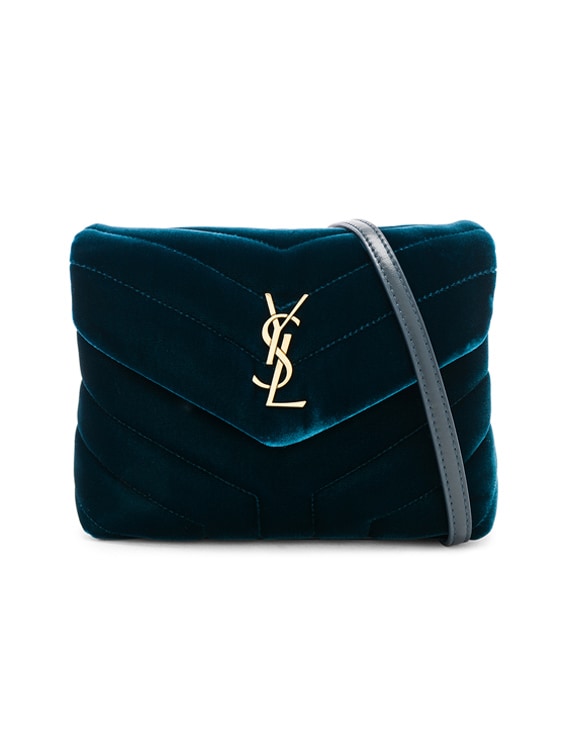 Saint laurent 2024 velvet pouch