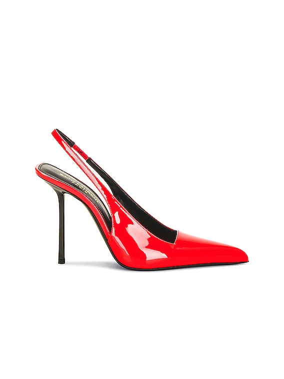 coral slingbacks