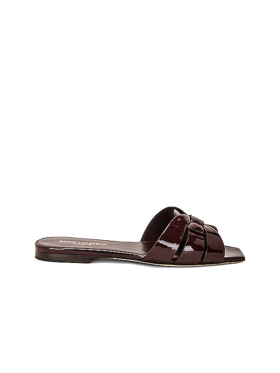 サンダル・ミュール Saint Laurent 'Carine' sandals Saint Laurent TRIBUTE サンダル - Barolo | FWRD