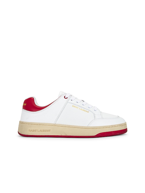 Saint Laurent 22AW SL/61 レザースニーカー_WHITE SL/61 sneakers in smooth leather | Saint Laurent | YSL US