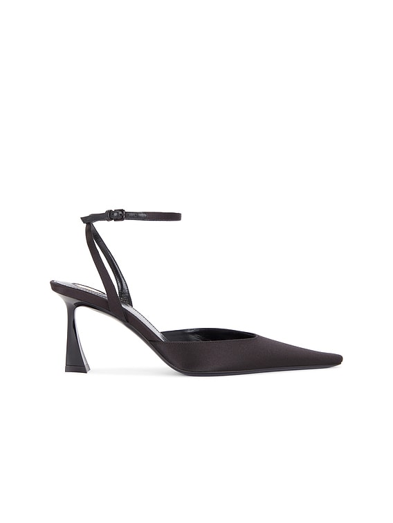 【Saint Laurent】DOVILLE PUMP 75MM◆8101219QNAO Saint Laurent Doville Pump in Nero | FWRD