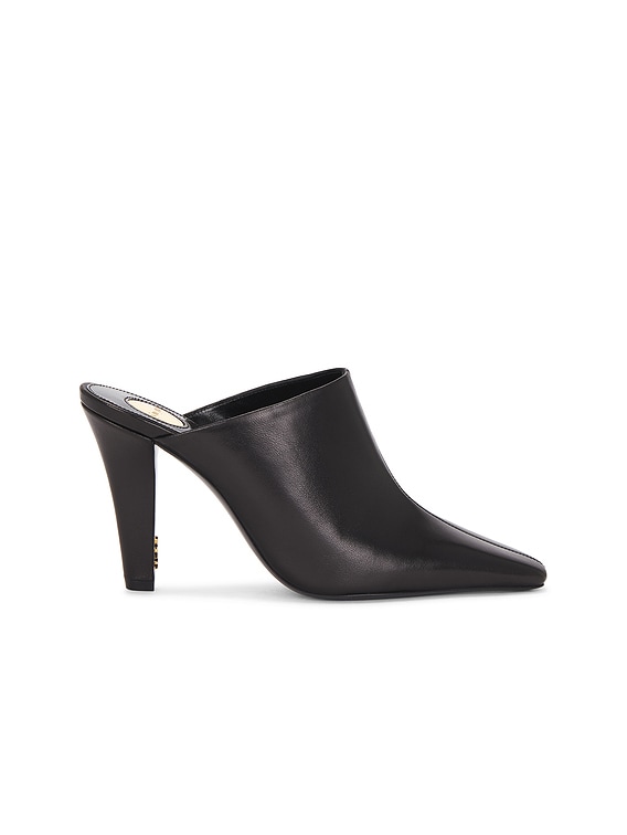 サンダル・ミュール SAINT LAURENT JILL MULES IN NAPPA SAINT LAURENT Jill leather mules | NET-A-PORTER